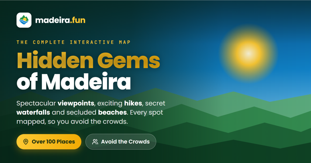 Hidden Gems of Madeira Map